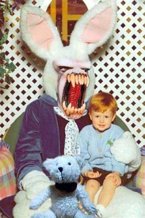 evil scary easter bunny